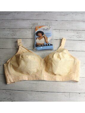 Playtex 18 Hour Women's Bra Plus Size 46C Wire Free Full Figure 20/27